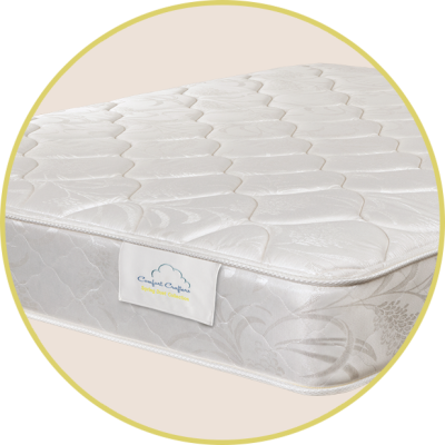 Cadence

1” quilted foam
½” foam for added comfort
For customers seeking an extra-firm mattress
Comfort type: Intermediate