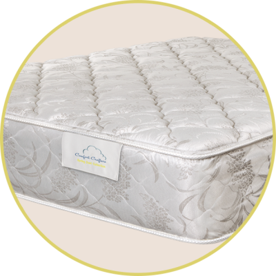 Nocturne (Plush)

1½” quilted foam
2” foam for added comfort and support
Comfort type: Plush